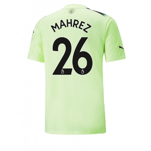 Manchester City Riyad Mahrez #26 Tredjedrakt 2022-23 Kortermet Manchester City Riyad Mahrez #26 Tredjedrakt 2022-23 Kortermet